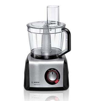 Bosch Procesador De Alimentos, Multitalent 8, 1250 W, Negro, Acero Inoxidable, Mc812m844