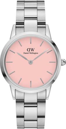 Daniel Wellington Womens DW00100535 Iconic Link Blush Silver 32mm Watch - One Size