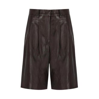 Max Mara Pagine Bermuda - Shorts - Mujer - Marr&oacute;n - 2XS
