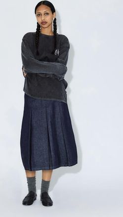 Dr. Denim Joanna Skirt in Haze Rinse at Nordstrom, Size X-Large