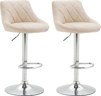 Clp Clp - Set De 2 Taburetes Lazio Crema