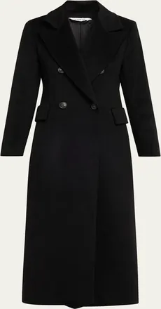 Fleurette Scarlett Italian Wool Maxi Coat