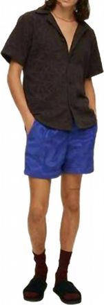 OAS Blossom Cuba Terry Shirt In Brown