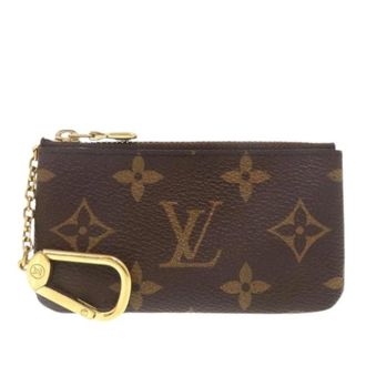 Louis Vuitton Pre-owned Wallets, female, Brown, Size: ONE SIZE Pre-owned Coin Pouch