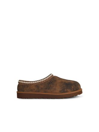 UGG Tasman Baxter Chestnut Suede Slippers