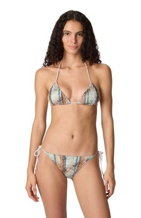 Missoni Multi-technique Mixed Viscose Lam&eacute; Bikini in Multicoloured at Nordstrom, Size 40 It