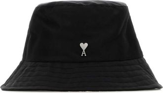 Ami Black Logo Bucket Hat
