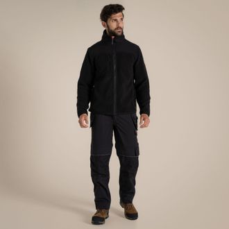 Craghoppers Heren Morley Fleece Jas (Zwart)