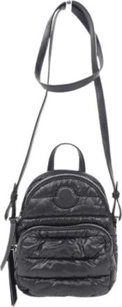 Moncler Pre-owned Crossbody Bag - Dames - Vintage Rugzakken - Zwart - ONE Size - Vintage