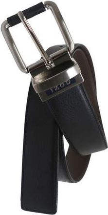 Izod Mens Reversible Leather Belt in Black at Nordstrom, Size 42