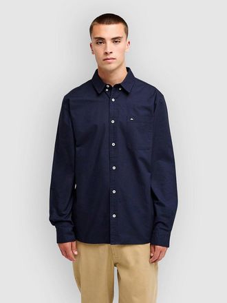 Quiksilver Smoke Trail Oxford Hemd blau