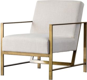 New Pacific Direct Francis Fabric Arm Chair