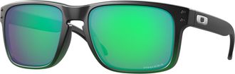 Oakley OO9102 Sunglasses Bundle: OO 9102 HOLBROOK 9102E4 Holbrook Jade Fade Prizm Jade and Large Black leash Accessory kit