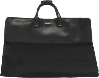 Gucci Pre-owned Nylon travel-bags - Dames - Vintage Handtas - Zwart - ONE Size - Nylon - Vintage