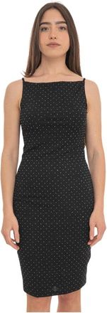Guess Mujer, Vestidos, Negro, Talla: L