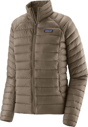 Patagonia Lightweight Quilted Down Jacket With High Collar