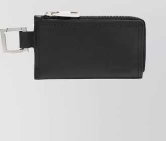Jacquemus leather keychain wallet