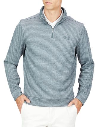Under Armour Mens Storm SweaterFleece Quarter Zip, (012) Pitch Gray / / Pitch Gray, XXL