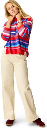 Carve Designs Audrey Wide Leg in Ecru at Nordstrom, Size 10 31