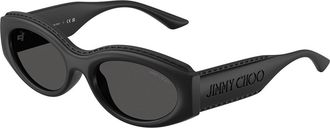 Jimmy Choo London JC6002U 500187 Womens Sunglasses Black Size 54