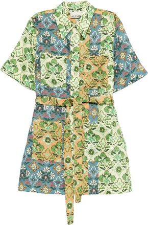 Alemais Kleedjes, Dames, Veelkleurig, S, Shirt Kleedjes
