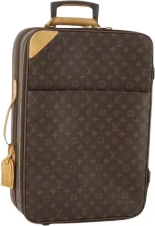 Louis Vuitton Pre-owned Weekend Bags, female, Brown, Size: ONE SIZE Pre-owned Vintage Monogram Suitcase