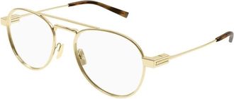 Saint Laurent Klassieke Zwarte Zonnebril Sl 708 OPT - unisex - Brillen - Geel - 54 MM - Accessoires