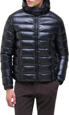 Colmar Piumino Lucido con Cappuccio Staccabile - - Jackets - Uomo - Nero - 2XL