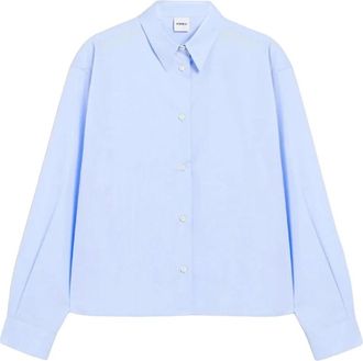 Aspesi Camicia in cotone vestibilit&agrave; rilassata - - Blouses & Shirts - Donna - Blu - L