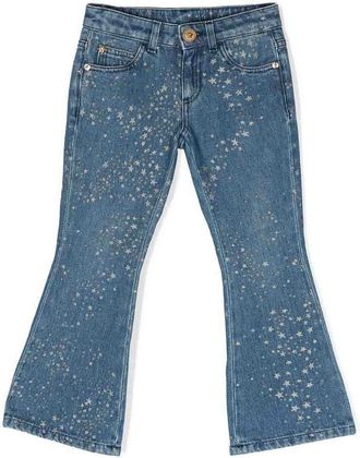 Versace Star-Print Jeans