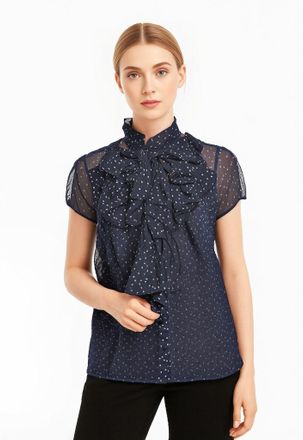 Saint Tropez Rüschenbluse