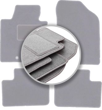 OEM Alfombrillas Grises Para Hyundai I30 Ii Hatchback, Familiar, Familiar (2011-2017)