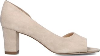 Peter Kaiser Schoenen, Dames, Beige, 39 EU, Su&egrave;de, Elegante Beige Su&egrave;de Hakken