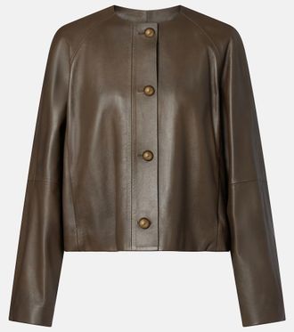 Max Mara Leather jacket