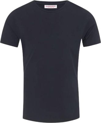 Orlebar Brown Mens Cotton-Silk Tee In Night Iris