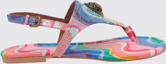 Kurt Geiger Sandalo Kensington Kurt Geiger London in raso multicolor con strass