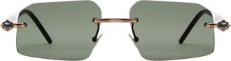 Kuboraum Mask P64 Zonnebril - Dames - Zonnebrillen - Bruin - ONE Size - Accessoires