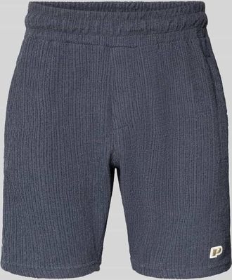 Pegador Shorts mit Label-Patch Modell LIBCO in Marine, Gr&ouml;&szlig;e XXL