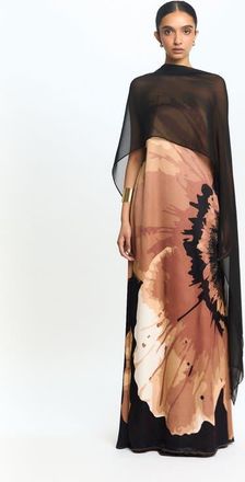 Diarrablu Handbeaded Strapless Tubi Dress Amor Rose at Nordstrom, Size Xx-Large