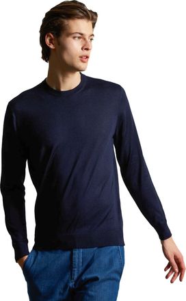 Colombo Kid Wool 12.8 Micron Crewneck Sweater