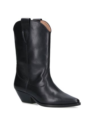 Isabel Marant Womens Boots Black Calf Leather