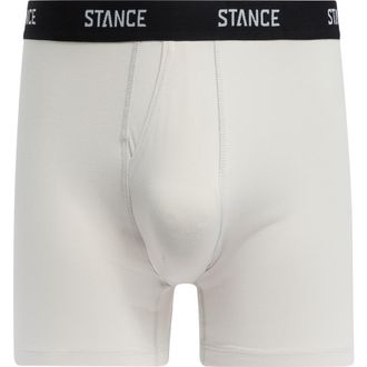 Stance Solid Boxer Briefs in Grey at Nordstrom Rack, Size X-Large