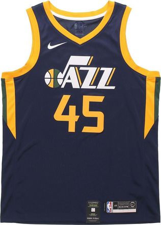 Nike NBA Mitchell Utah Jazz Team limited SW Jersey Navy Blue 864513-425