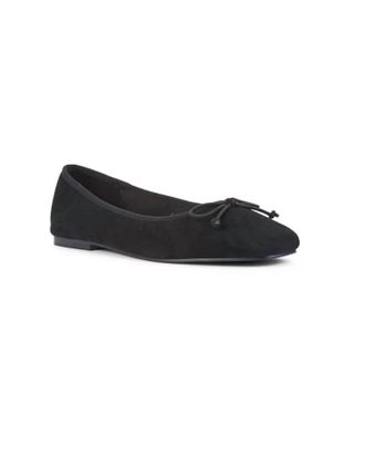 Reqins Womens Carmen Peau Ballet Flat In Black