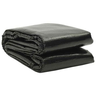 vidaXL Cubierta De Piscina Pe Negro 488x244 Cm Vidaxl