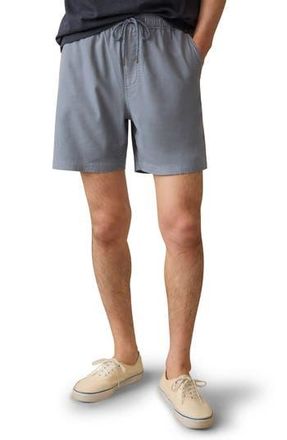 Faherty Essential Stretch Cotton Drawstring Shorts in Flintstone at Nordstrom Rack, Size Medium