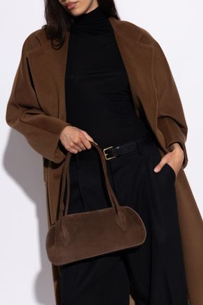 Yuzefi Shoulder Bag Oyster, Womens, Brown