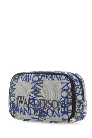 J.W.Anderson Womens Embroidered Fabric Beauty Case 614 Exterior Exterior: Accessory