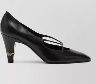 Versace leather pumps