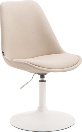 Clp Silla De Comedor Maverick En Tela Crema Blanco